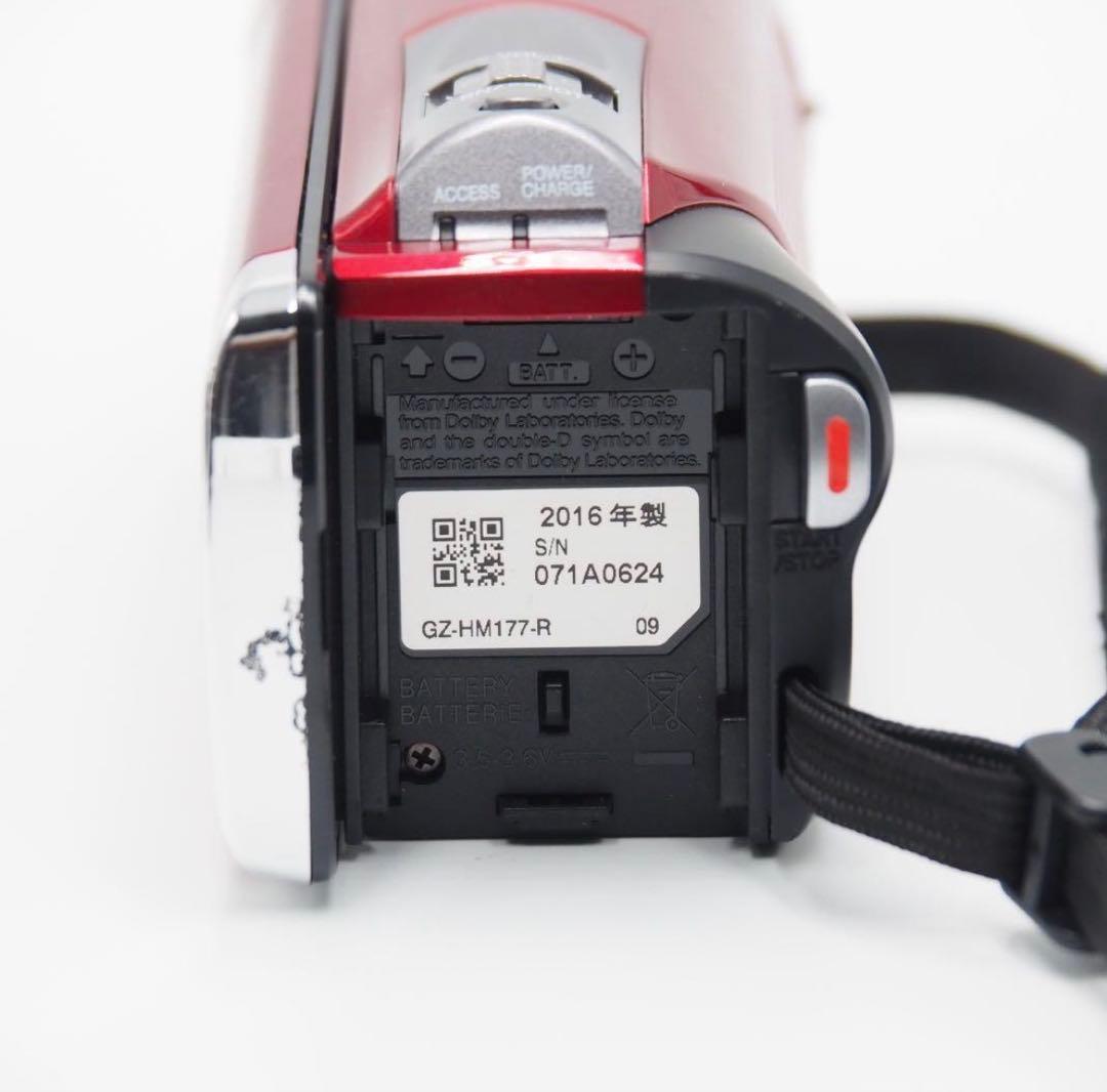ビデオカメラ JVC Everio GZ-HM177 SDカード　バッテリ付き