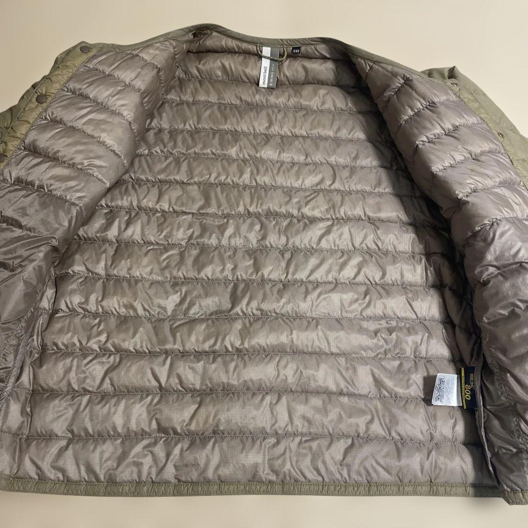 モンベル　ビームスコラボ　スペリオダウン　XXS