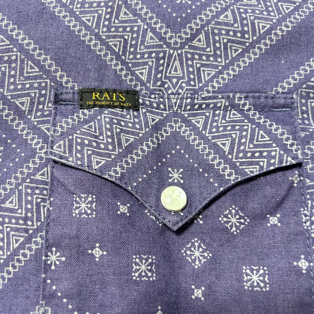 @*@様 キムタク着　RATS WESTERN L/S SHIRT　ラッツ　バン
