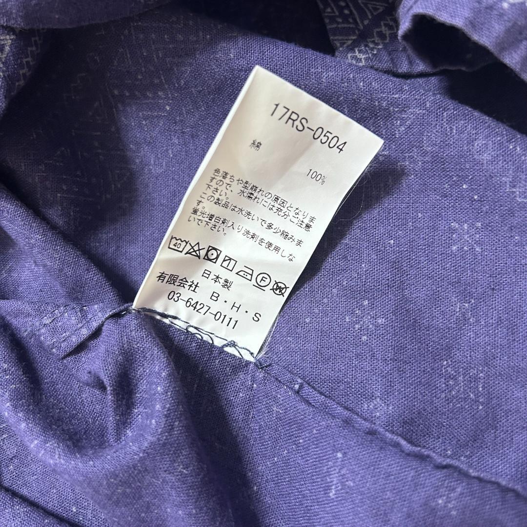 @*@様 キムタク着　RATS WESTERN L/S SHIRT　ラッツ　バン