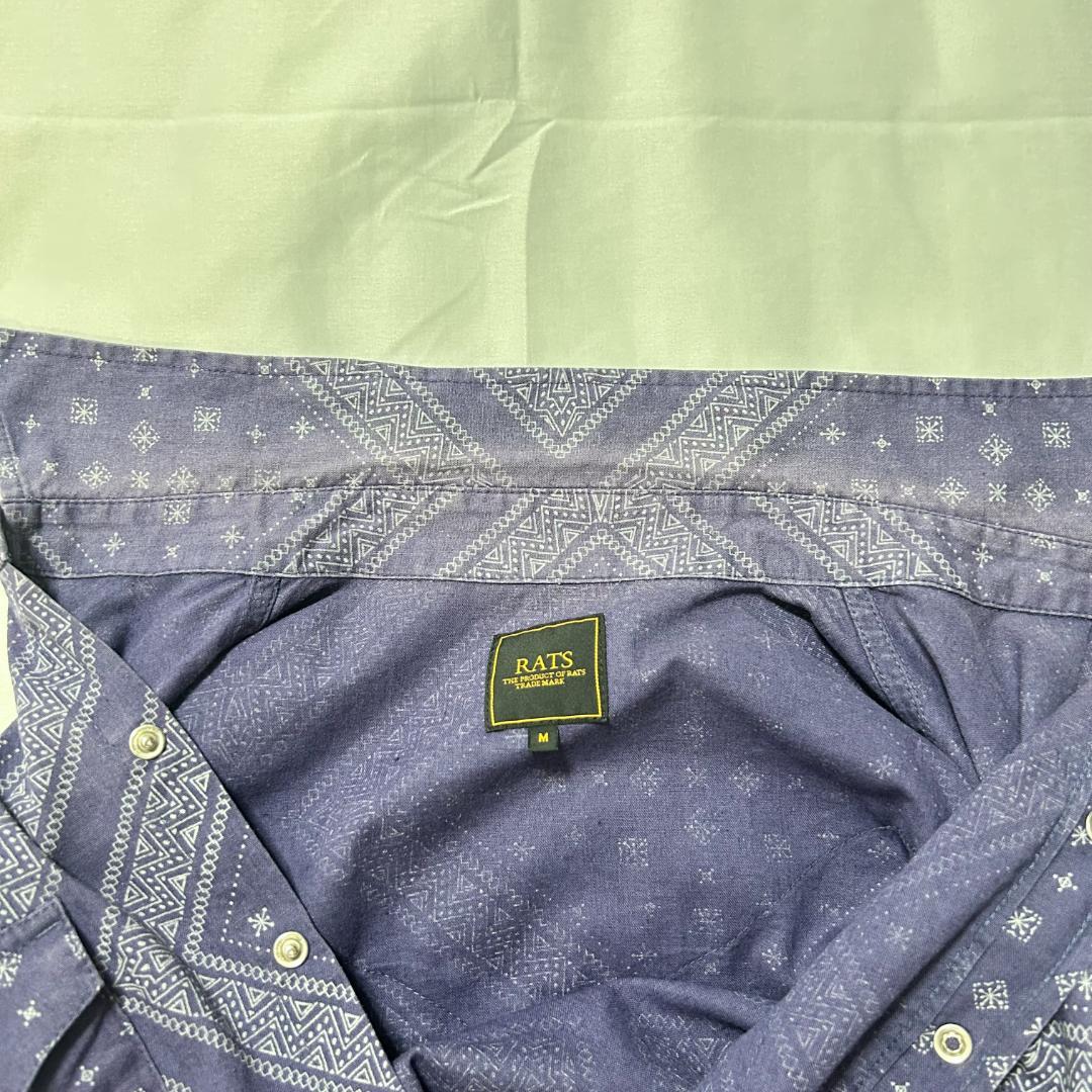 @*@様 キムタク着　RATS WESTERN L/S SHIRT　ラッツ　バン