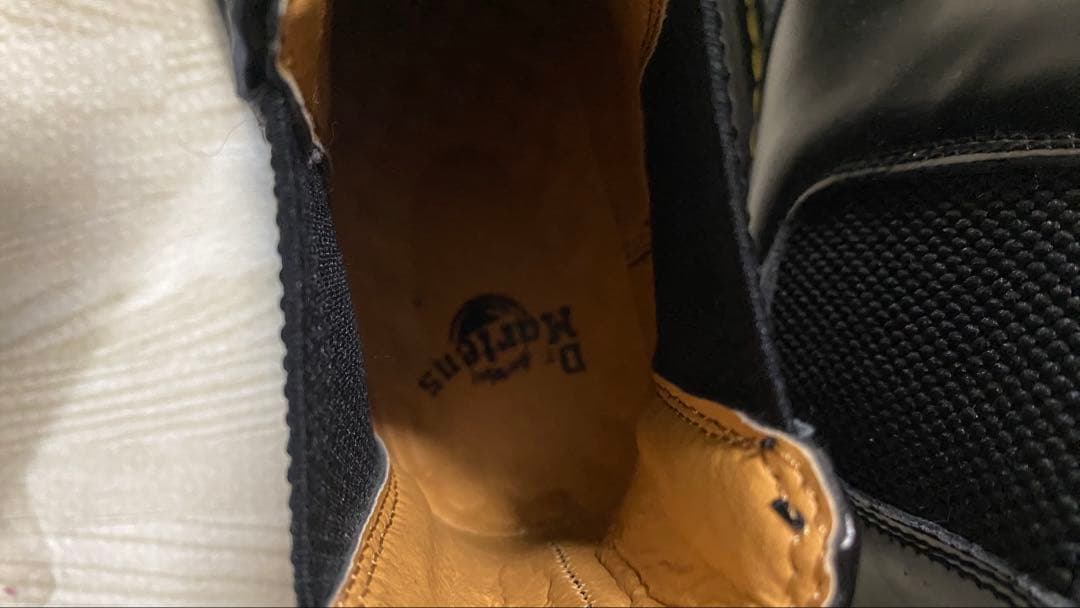 ドクターマーチン 2976 チェルシーブーツ EU38 サイドゴア ブラック