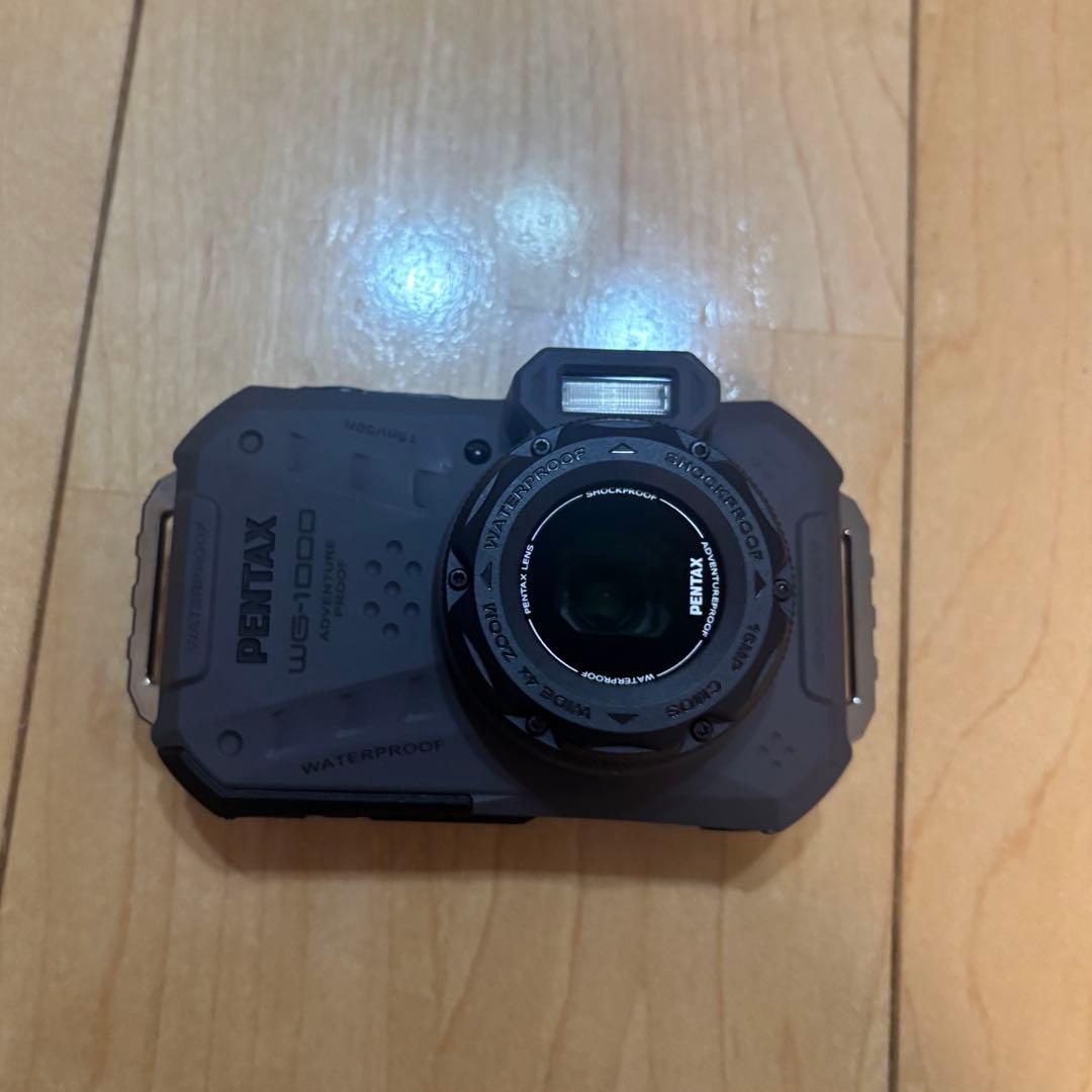 PENTAX WG-1000 コンパクトデジタルカメラ　グレー
