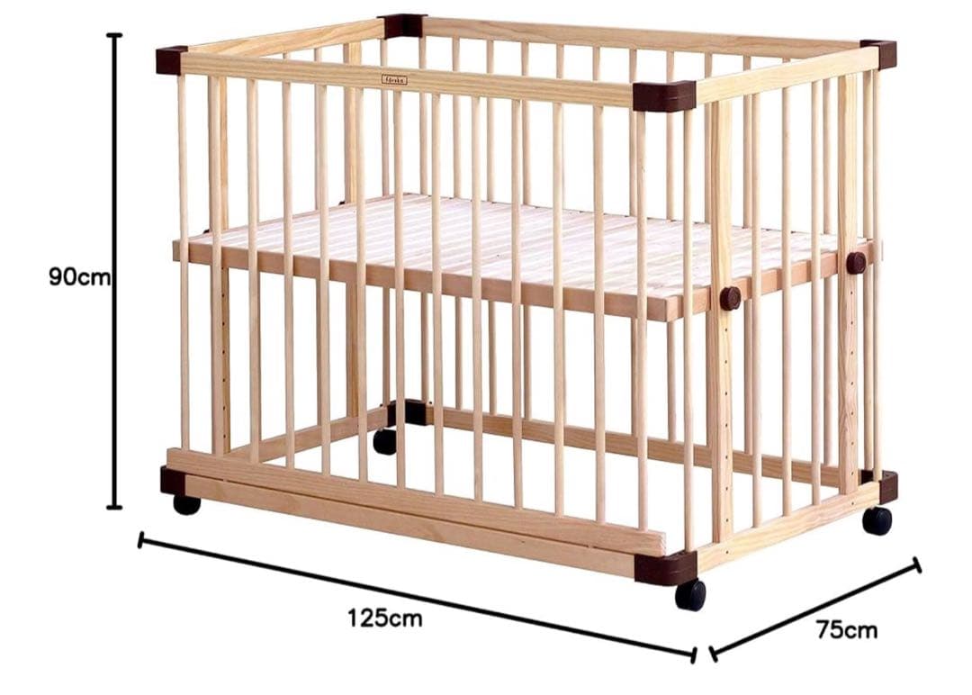 farska ファルスカ ベッドサイドベッド03 キャスター付き 3way