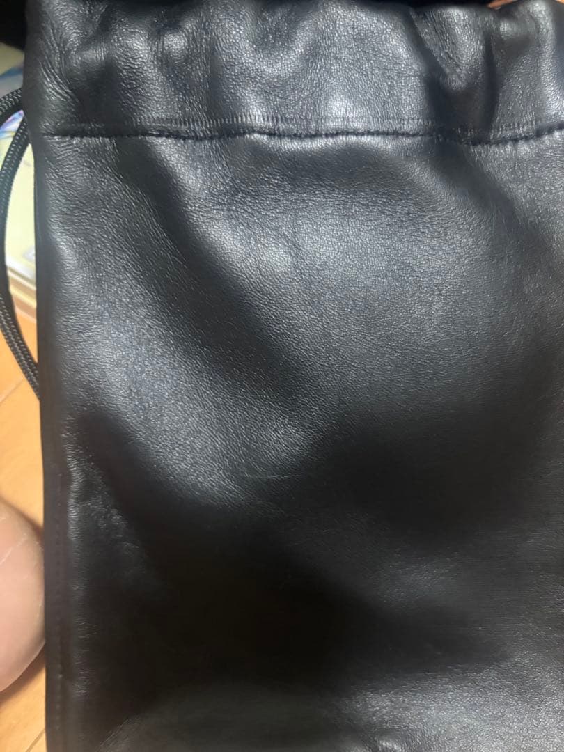 wacko maria レザーポーチ　黒　野村訓市　ロンハーマン　bedwin