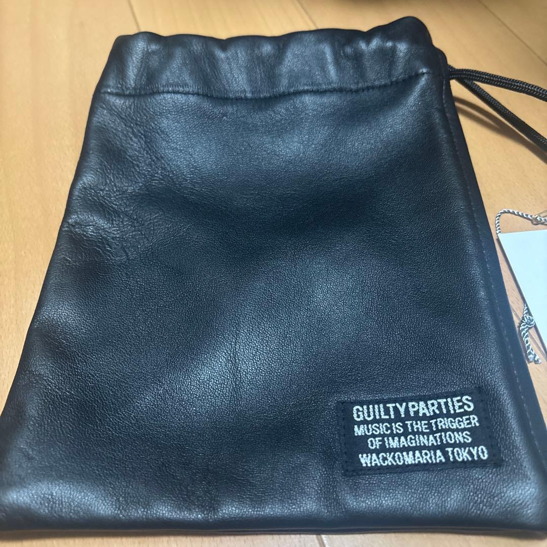 wacko maria レザーポーチ　黒　野村訓市　ロンハーマン　bedwin