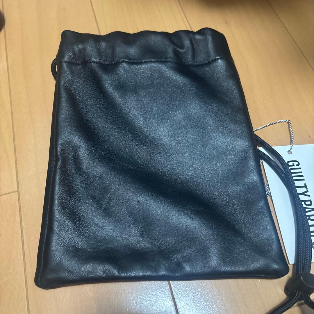 wacko maria レザーポーチ　黒　野村訓市　ロンハーマン　bedwin