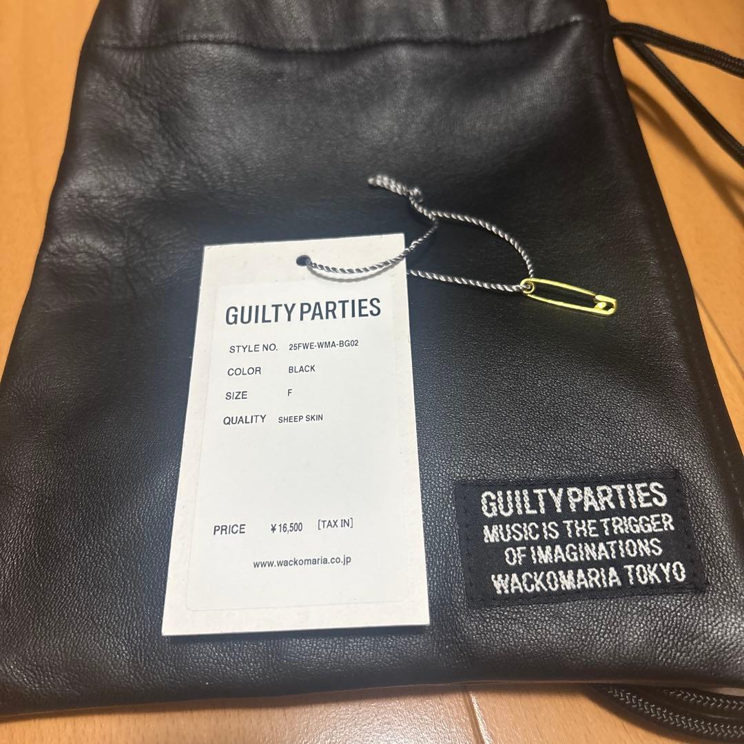 wacko maria レザーポーチ　黒　野村訓市　ロンハーマン　bedwin