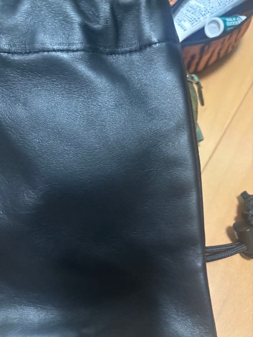 wacko maria レザーポーチ　黒　野村訓市　ロンハーマン　bedwin