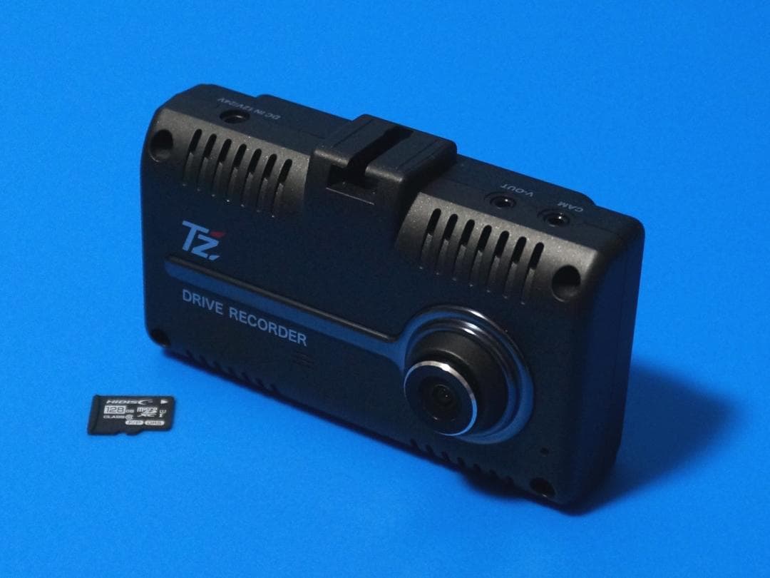 電池新品☆整備品☆新品SD128GB☆セルスターTZ-D205W☆美品最新Ver