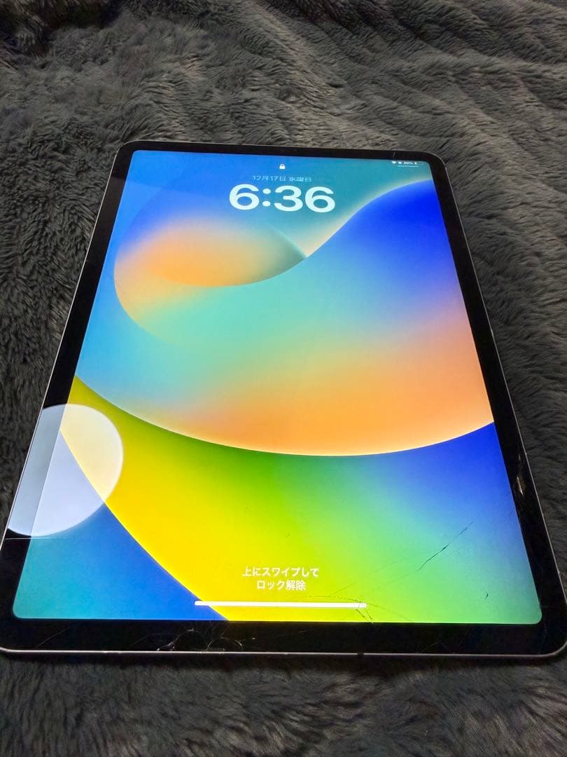 限定値引きiPad Pro(11インチ)Cellular本体 画面にひびあり