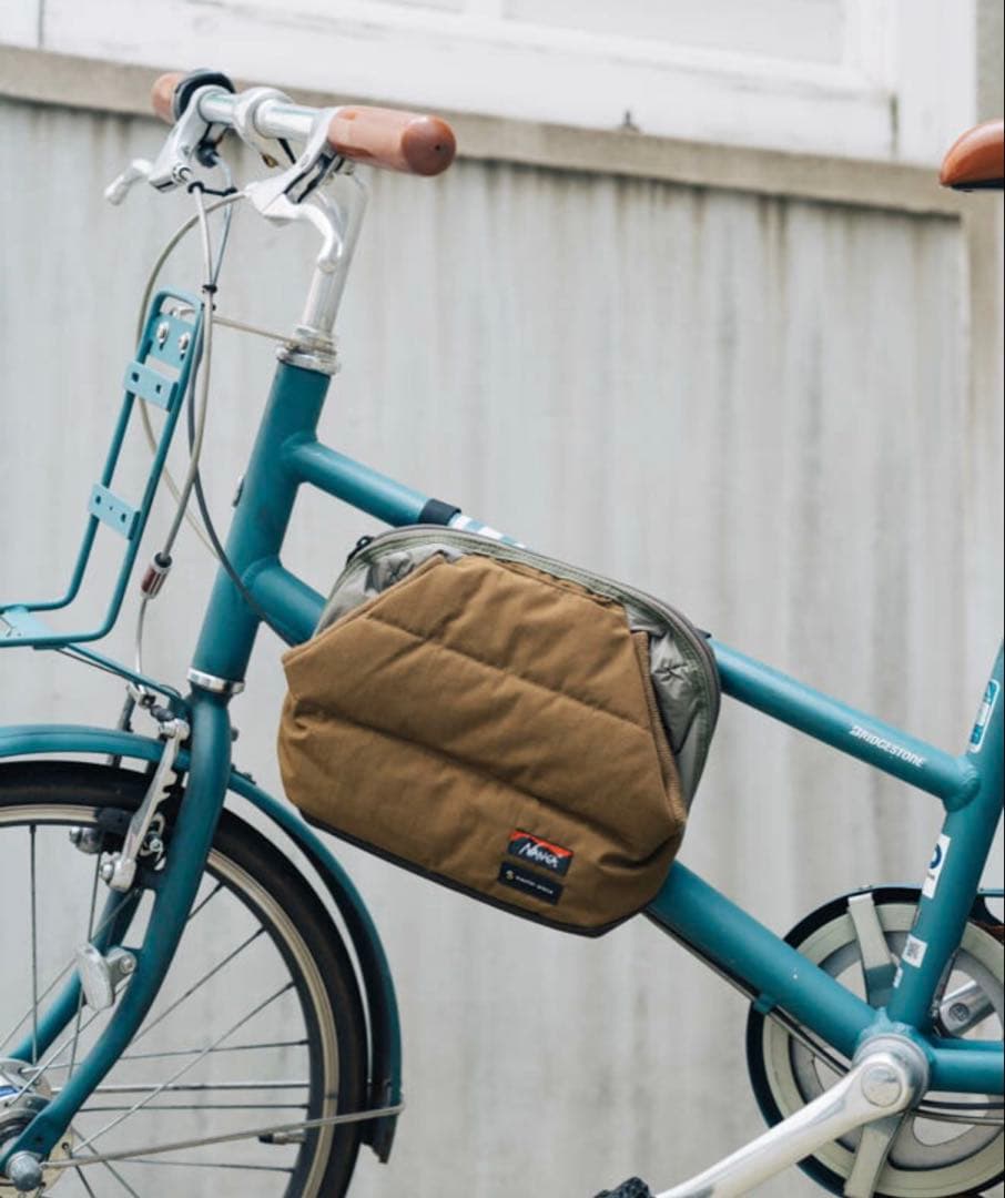 NANGA × master piece hand warmer bag