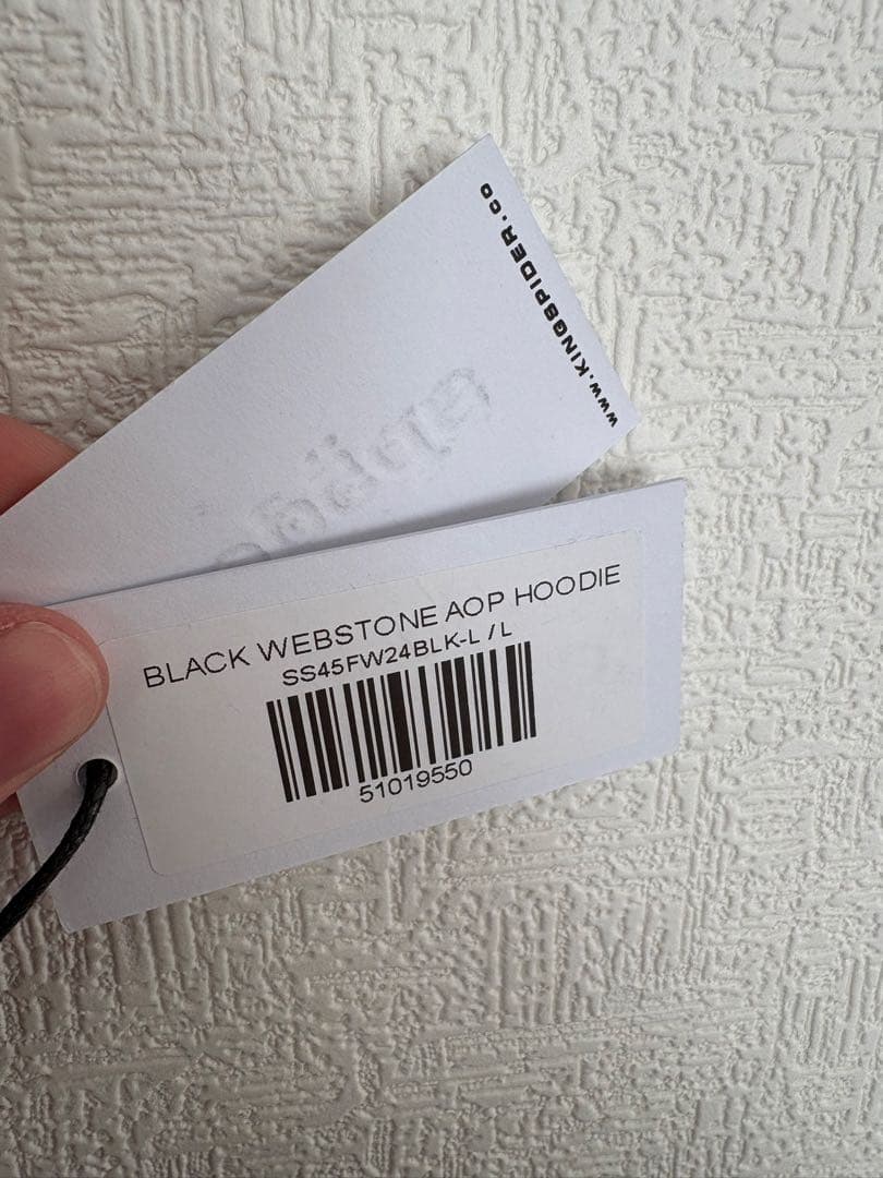 トップス sp5der vvs hoodie black