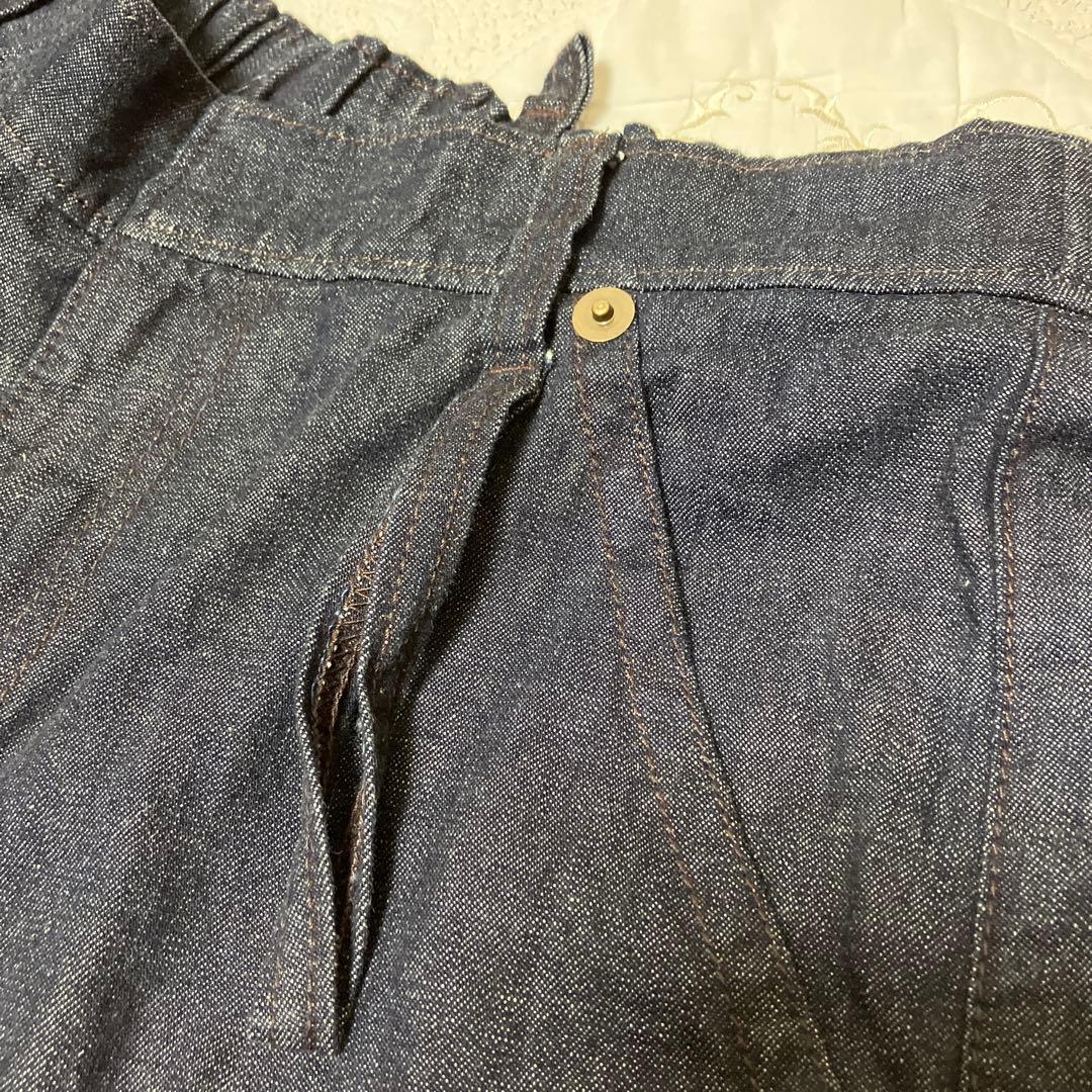 美品！β ベータ　ワイドブルーデニム