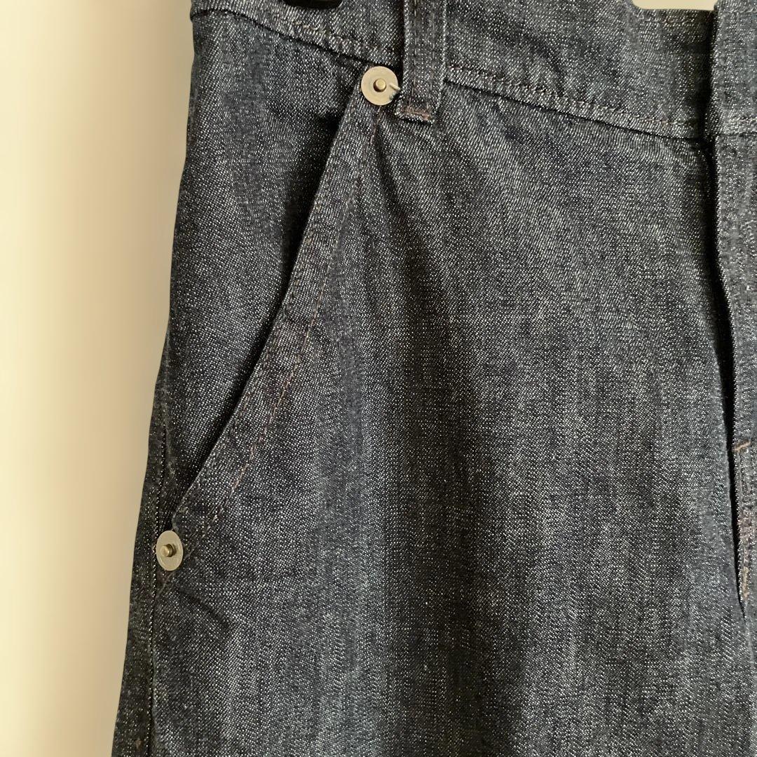 美品！β ベータ　ワイドブルーデニム