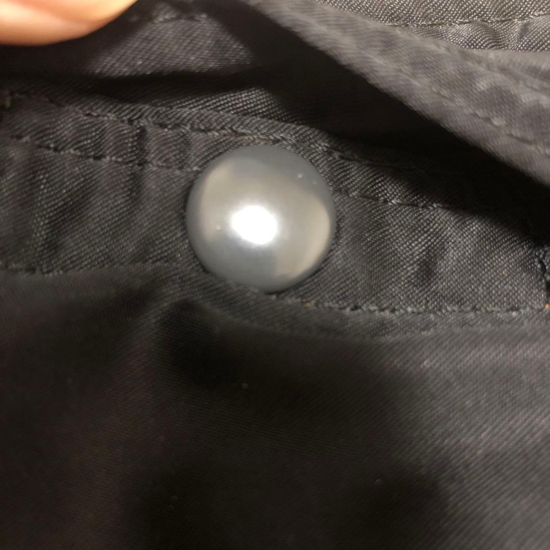 PORTER ブラックポーチ 約20cm x 13cm 手帳　システムバインダー