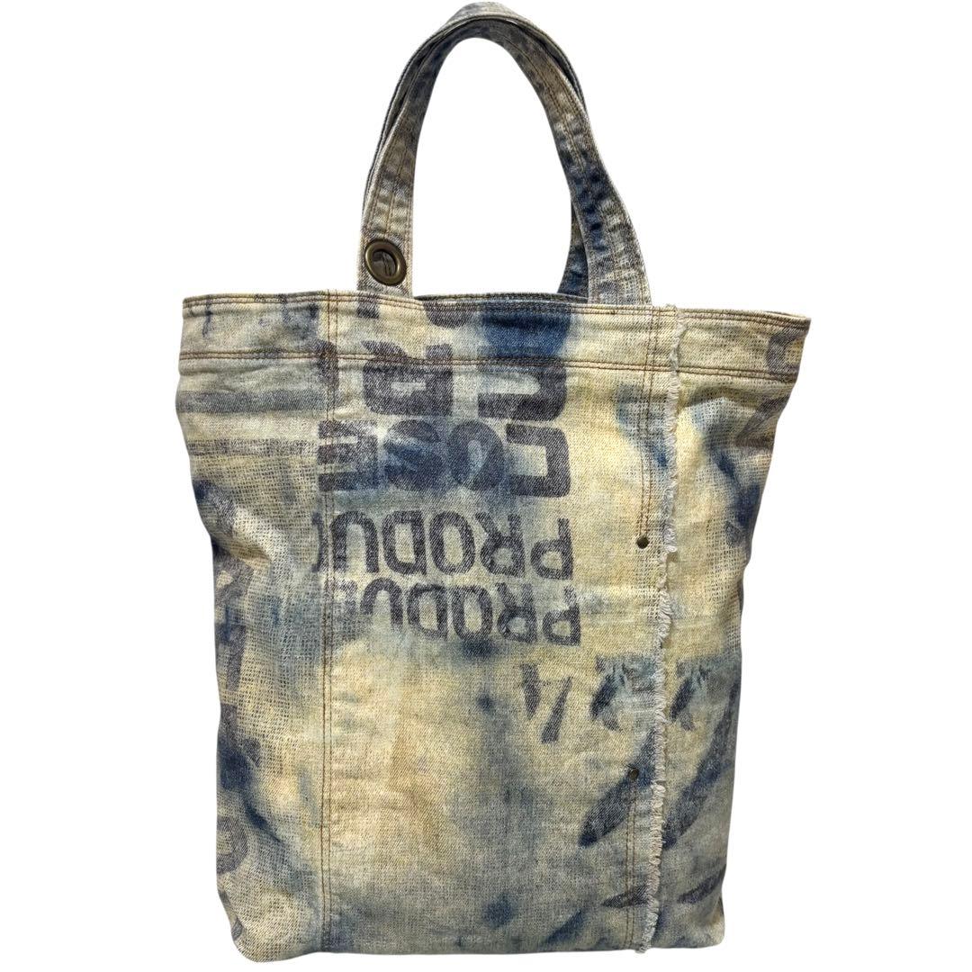 L.G.B. ルグランブルー デニム トートバッグ 加工デニム