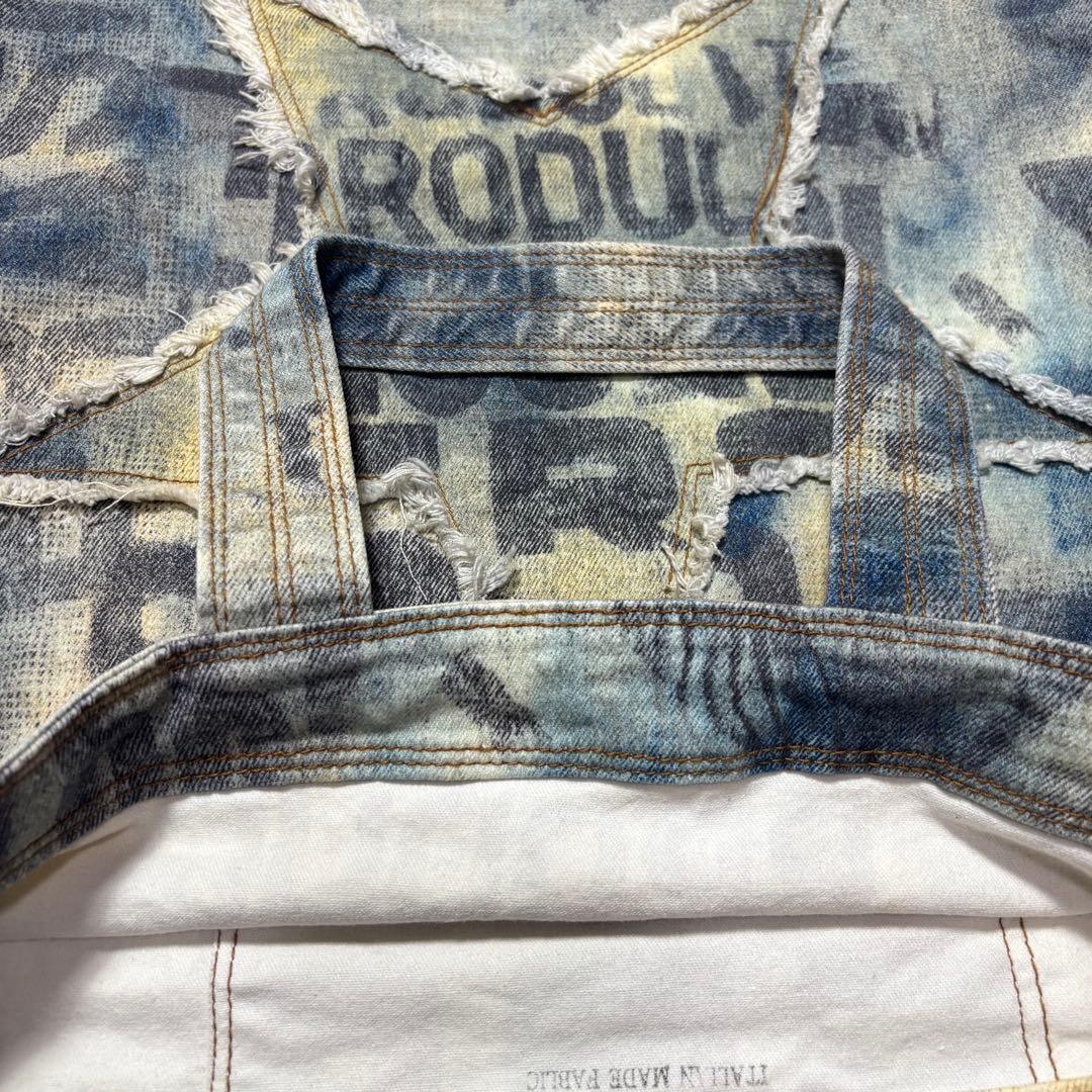 L.G.B. ルグランブルー デニム トートバッグ 加工デニム