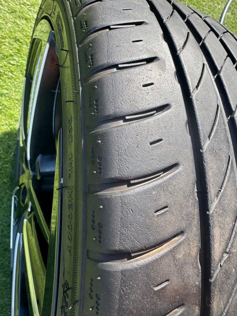 シュタイナー ホイール17インチ タイヤ 205/40r17 PDC 100x5