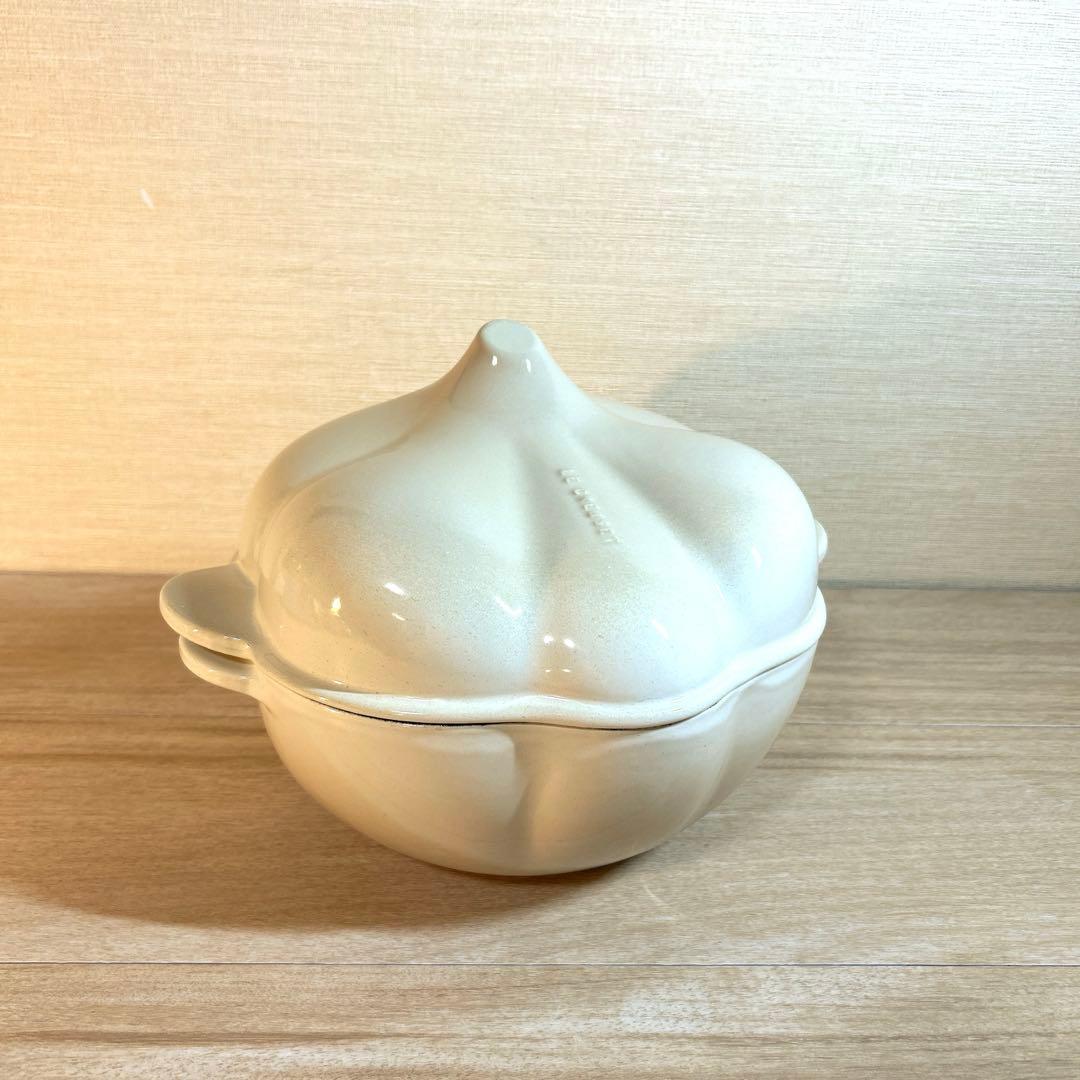 ルクルーゼ　ガーリックココット　ガーリック　両手鍋　鍋　22cm デューン