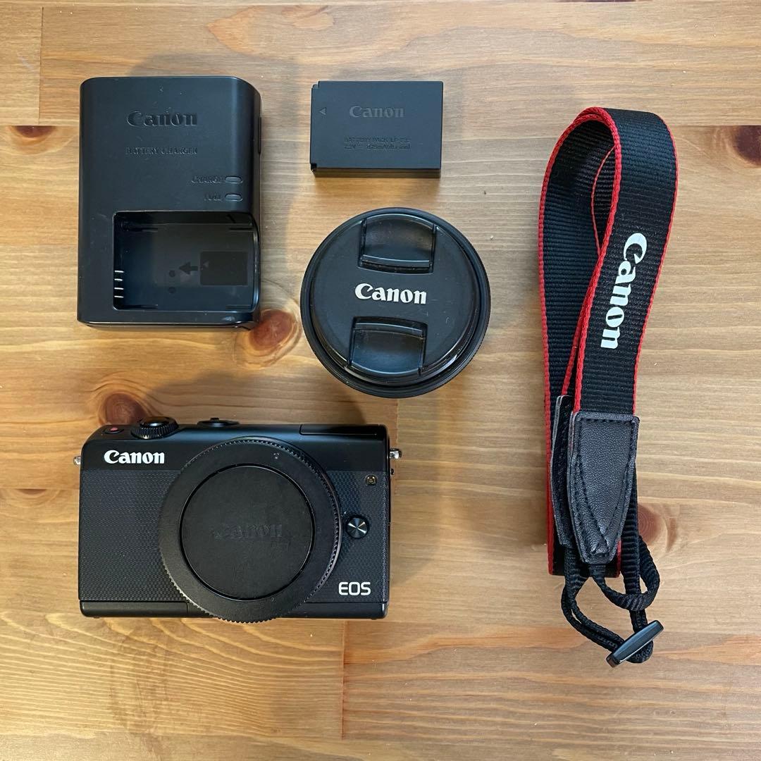 Canon EOS M100 ミラーレスカメラ 15-45mm