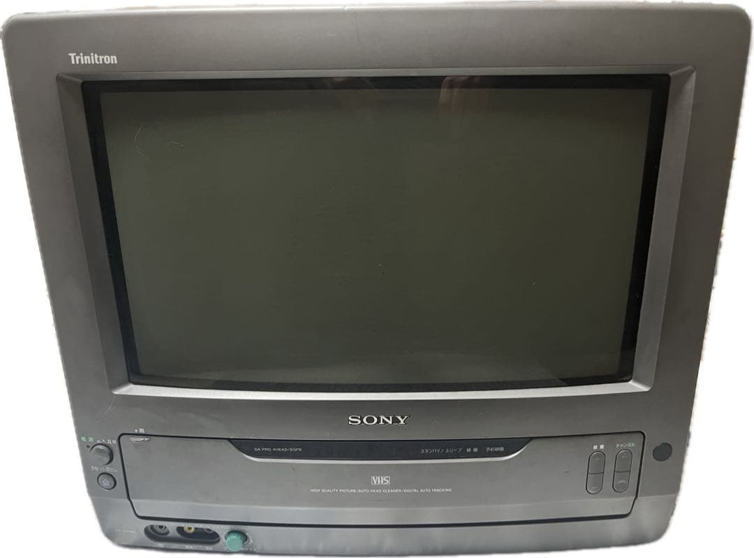 【ジャンク】SONY Trinitron ブラウン管テレビデオ