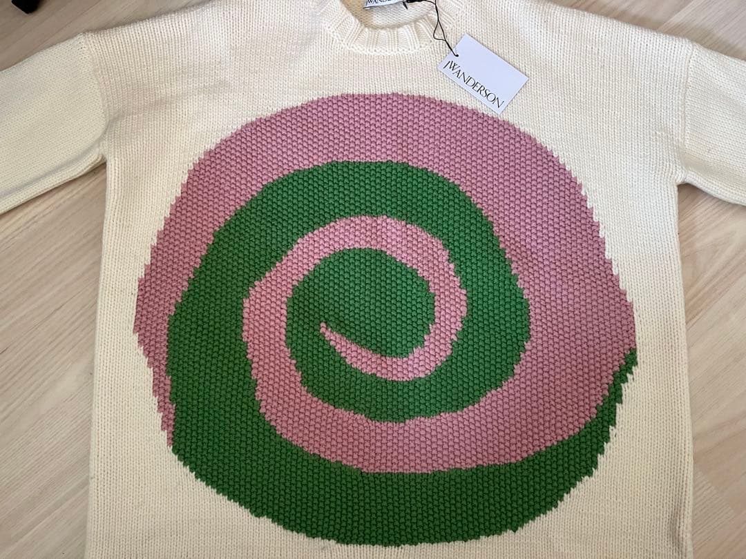 トップス JW ANDERSON OVERSIZED SPIRAL JUMPER S