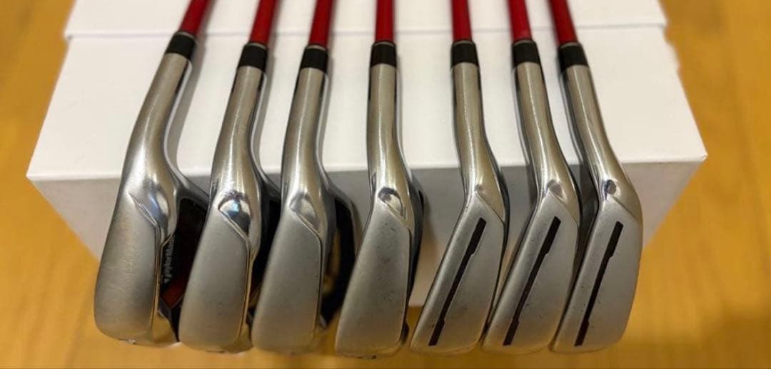 テーラーメイド エアロバーナー メンズアイアンセット 5〜S 7本 フレックスS