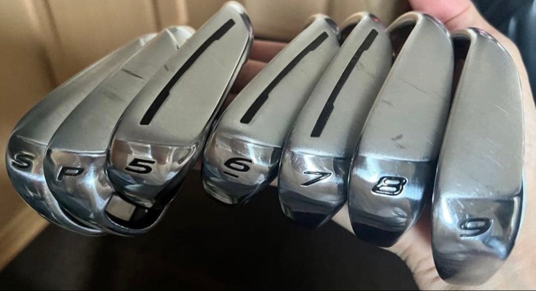 テーラーメイド エアロバーナー メンズアイアンセット 5〜S 7本 フレックスS