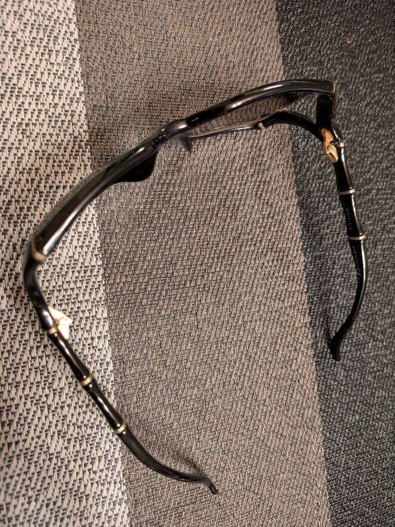 GUCCI♡レアバンブーデザイン ブラウンレンズ美品　ケース付