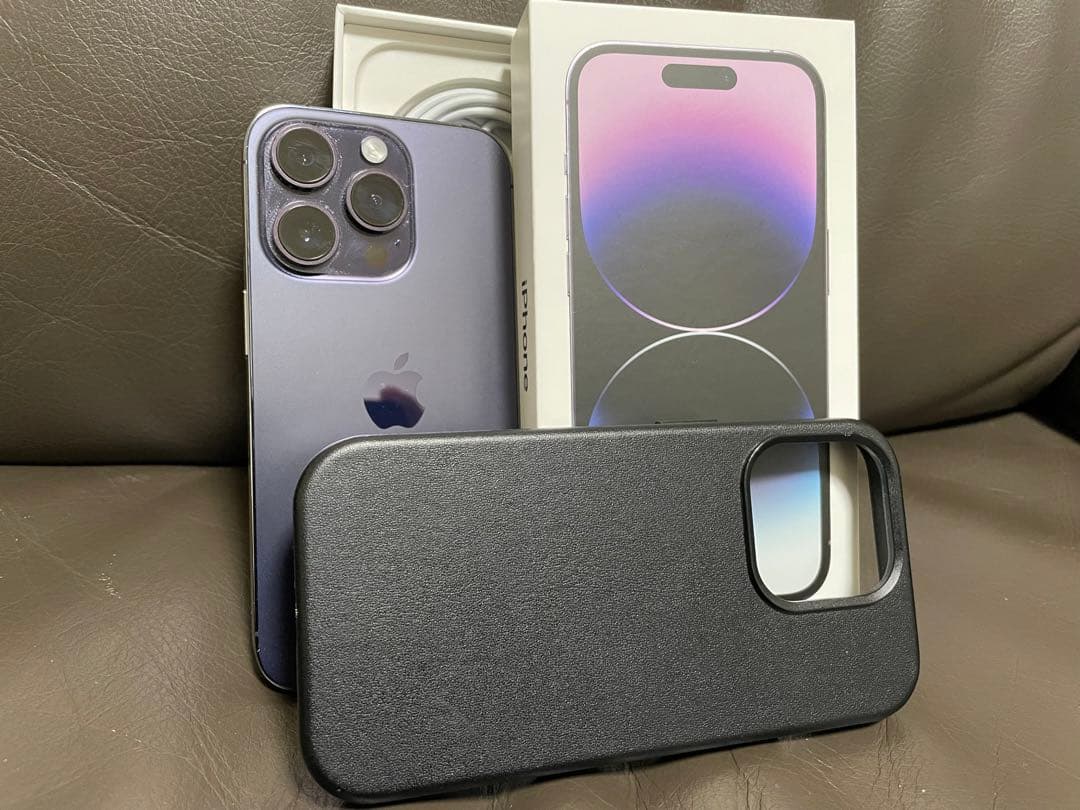 【チラ】iPhone 14 Pro ディープパープル 256 GB