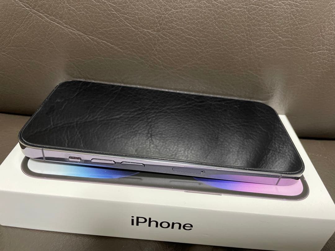 【チラ】iPhone 14 Pro ディープパープル 256 GB