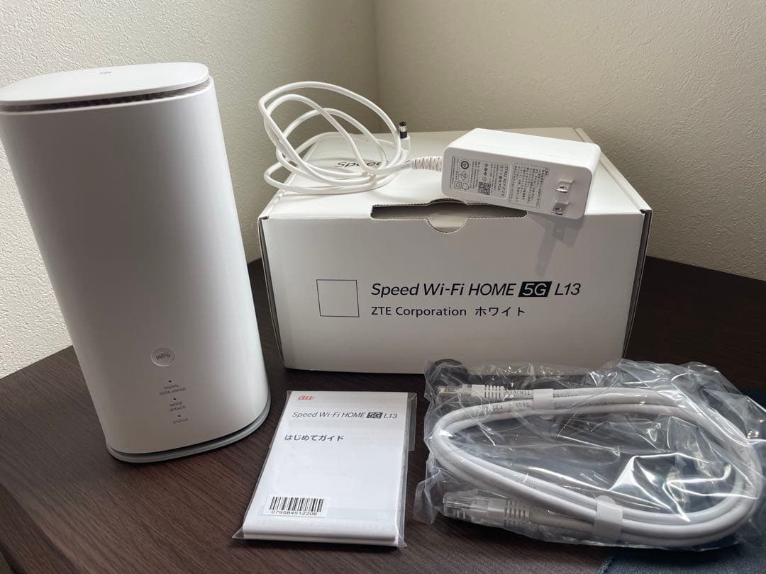 ZTE製ホームルーターSpeed Wi-Fi  5G L13