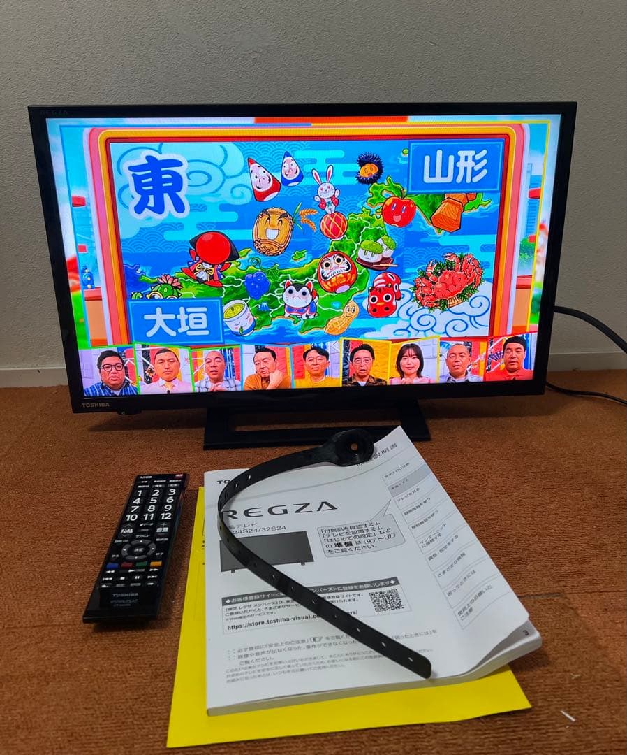 まりまり　東芝 液晶テレビ 24V型 2021年製 外付けHDD録対応