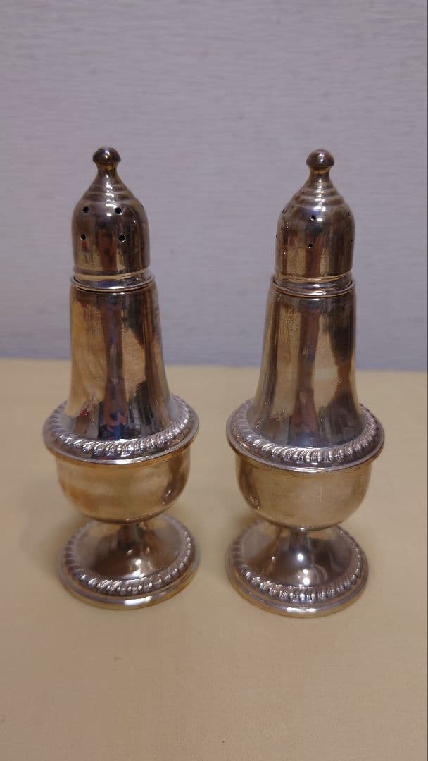 銀製　ソルト&ペッパー