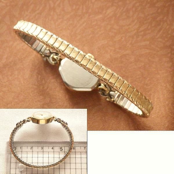 【最終値下】★【1960年代】ウィットナー スイス製 六角フェイス 手巻き腕時計