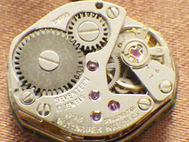 【最終値下】★【1960年代】ウィットナー スイス製 六角フェイス 手巻き腕時計