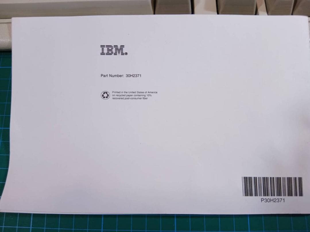 ゑ*様 IBM ホワイトキーボード 取扱説明書付き