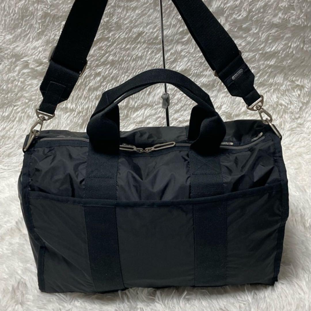 極美品LESPORTSAC ESSENTIAL大容量2wayショルダーボストン