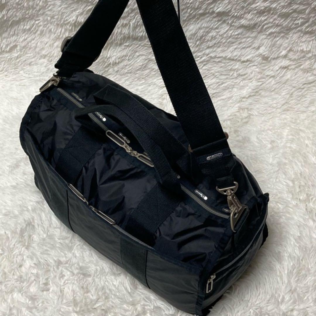 極美品LESPORTSAC ESSENTIAL大容量2wayショルダーボストン
