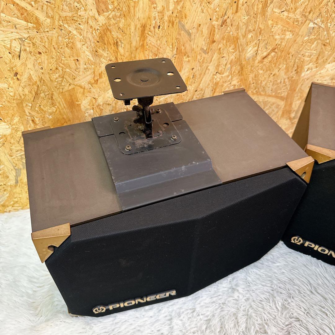 PIONEER/CS-V16 スピーカー ペア カラオケ業務用 天吊り金具付き