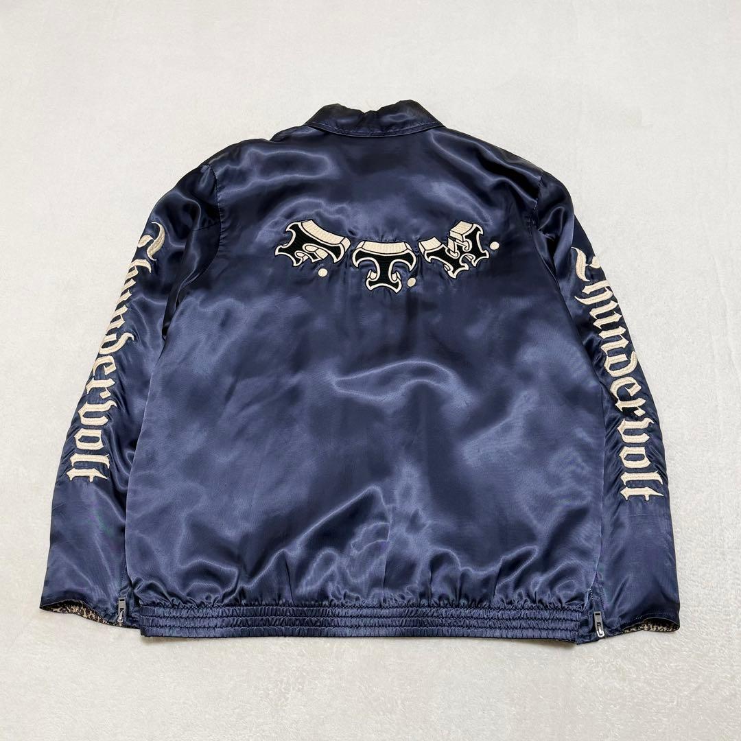 【希少】NEIGHBORHOOD スカジャン 04SS FTW 刺繍 レオパード