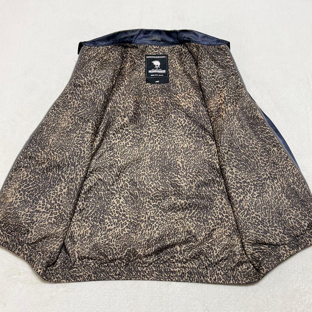 【希少】NEIGHBORHOOD スカジャン 04SS FTW 刺繍 レオパード