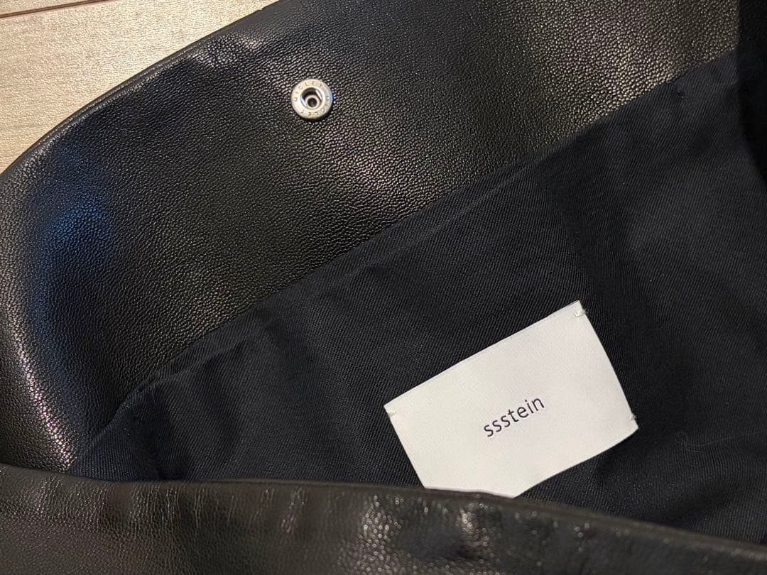 ssstein シュタイン LEATHER SHOULDER BAG