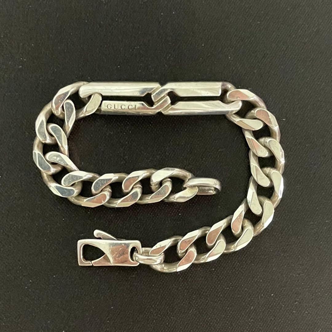 GUCCI インフィニティノットブレスレット サイズ16 シルバー