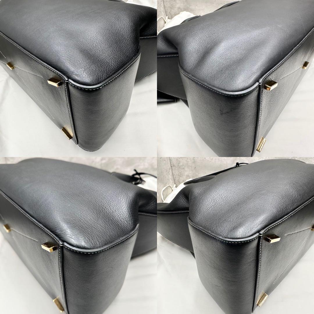 現行品/付属品完備✨ フェラガモ メンズ トートバッグ A4 大容量 黒色