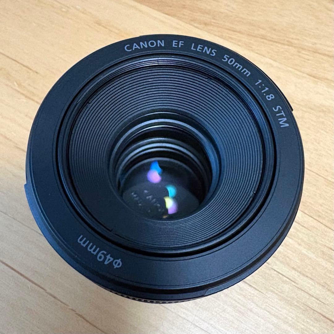【美品】Canon EF 50mm f/1.8 STM 単焦点レンズ