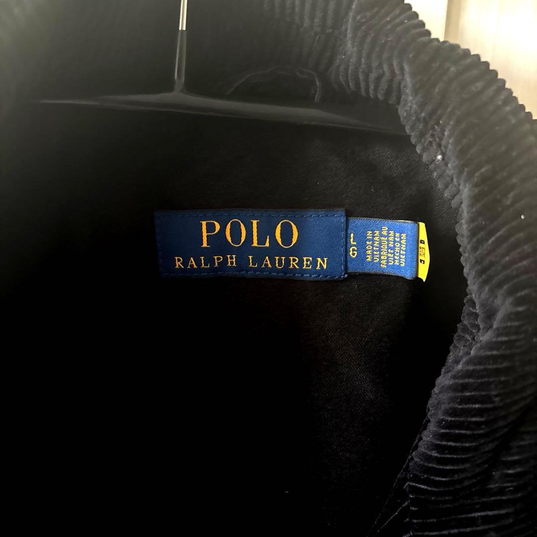 Polo Ralph Lauren ブラック コーデュロイジャケット