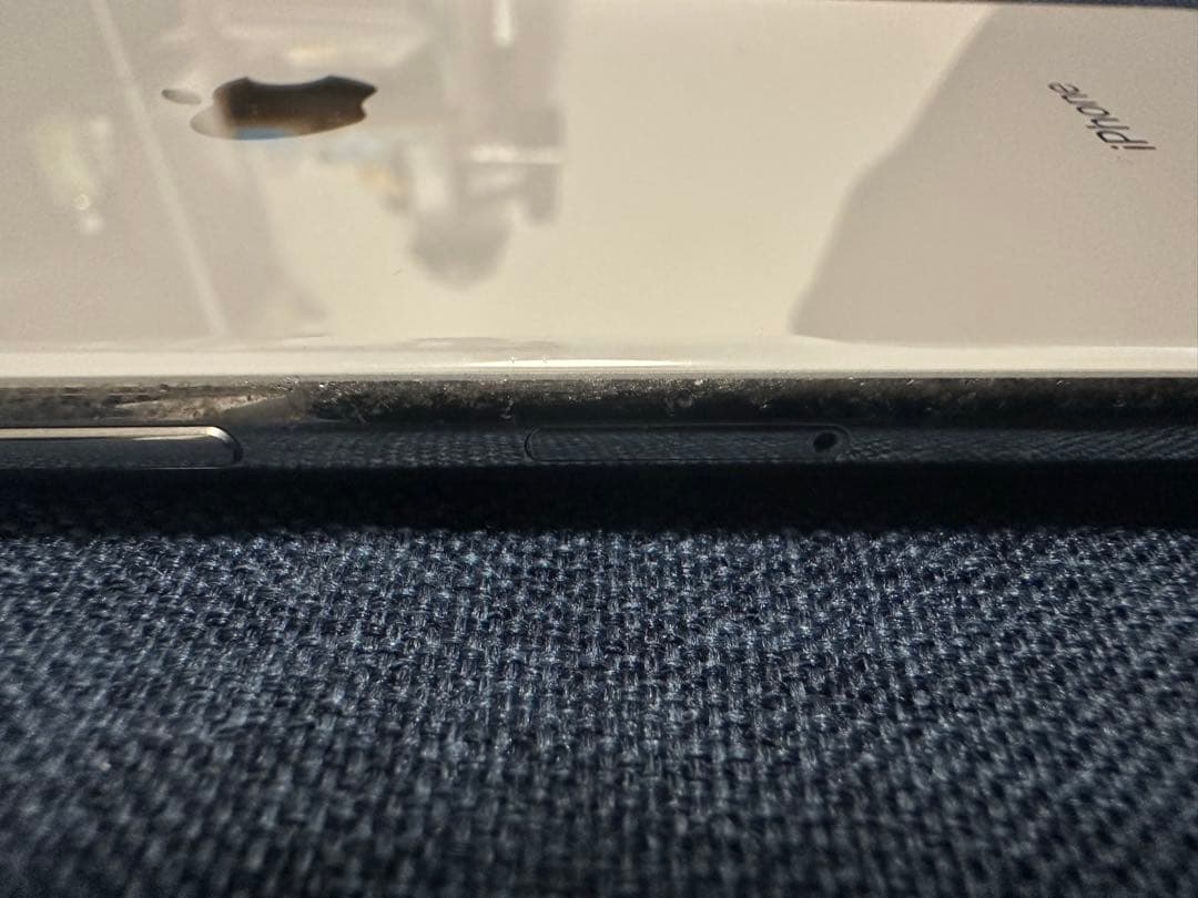 iPhone X 本体 64GB SIMフリー シルバー 箱備品付き