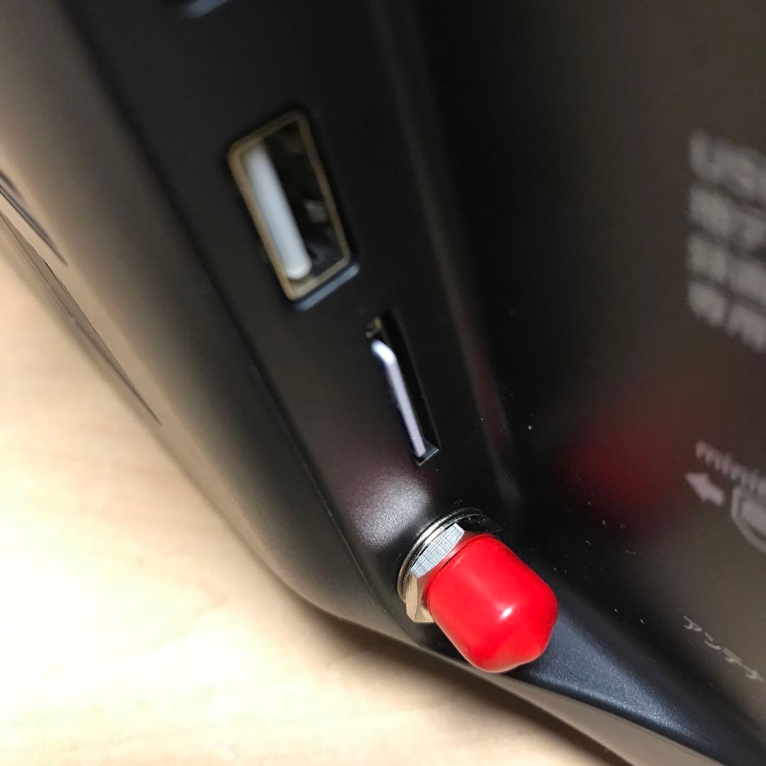 山善 Qriom DVDプレーヤー内蔵ポータブルテレビ 17.3インチ